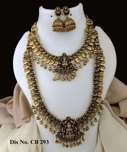 Traditional Goddess Design Semi-Bridal Jewelry Set